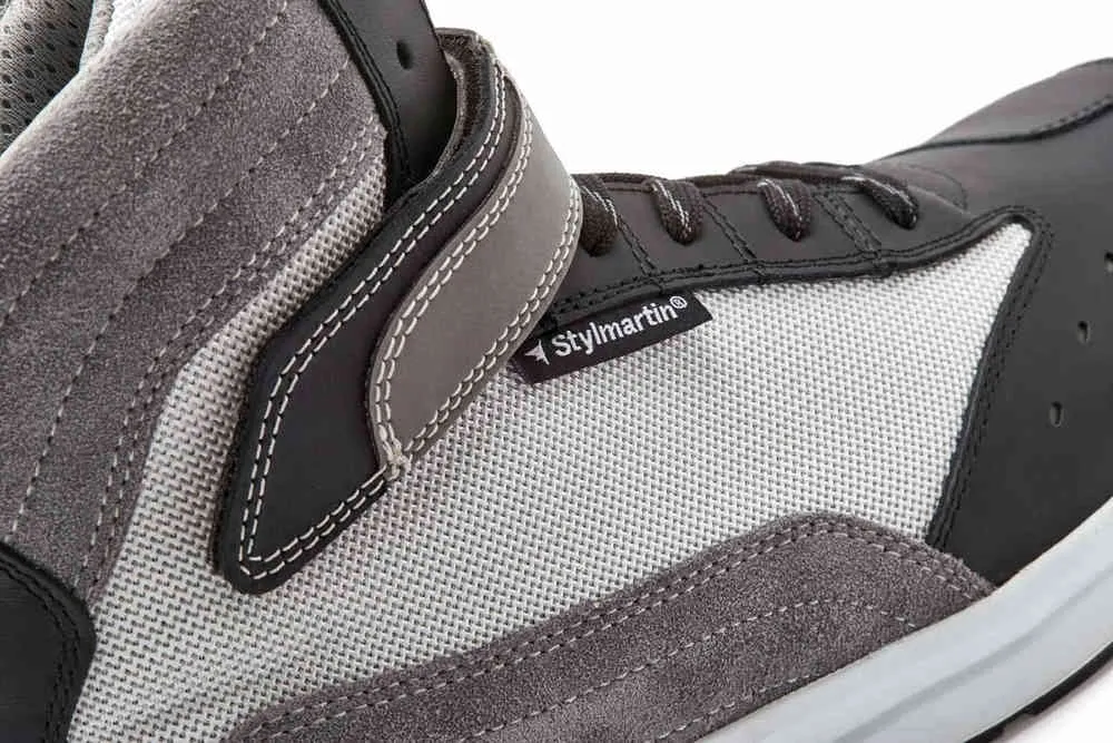 Audax Air Stylmartin Motorcycle Shoes, Grey/White