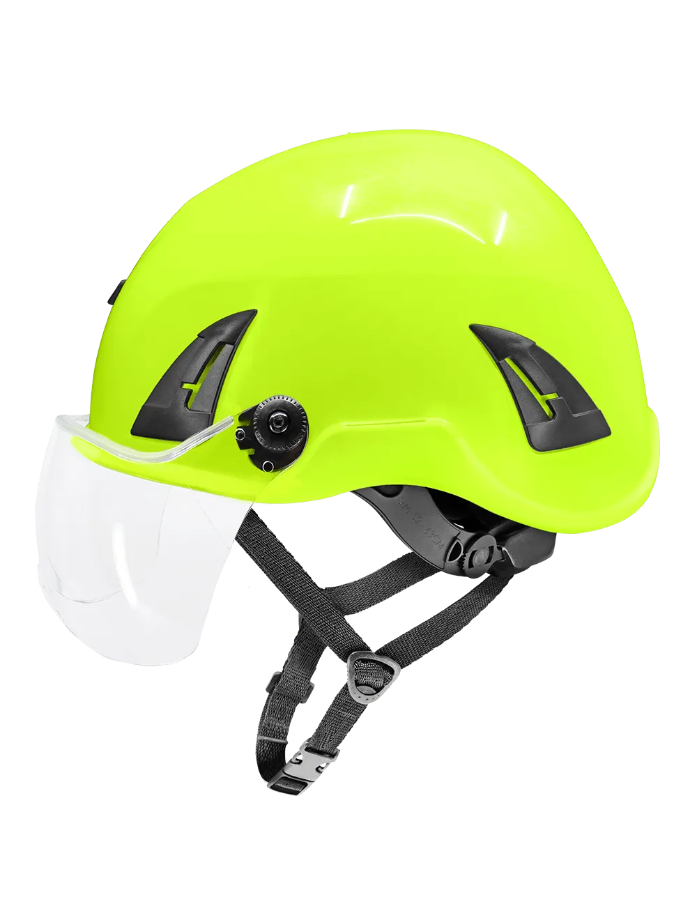 Bullhead Safety™ Head Protection - Clear Anti-Fog Toric Polycarbonate Visor for Climbing Style Helmet - HH-V71AF