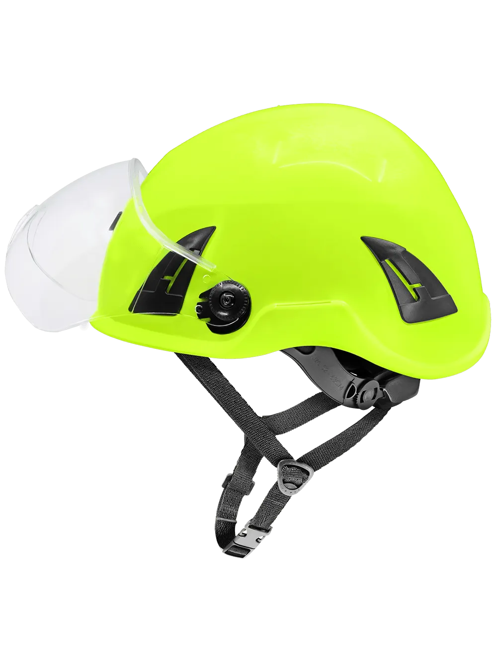 Bullhead Safety™ Head Protection - Clear Anti-Fog Toric Polycarbonate Visor for Climbing Style Helmet - HH-V71AF