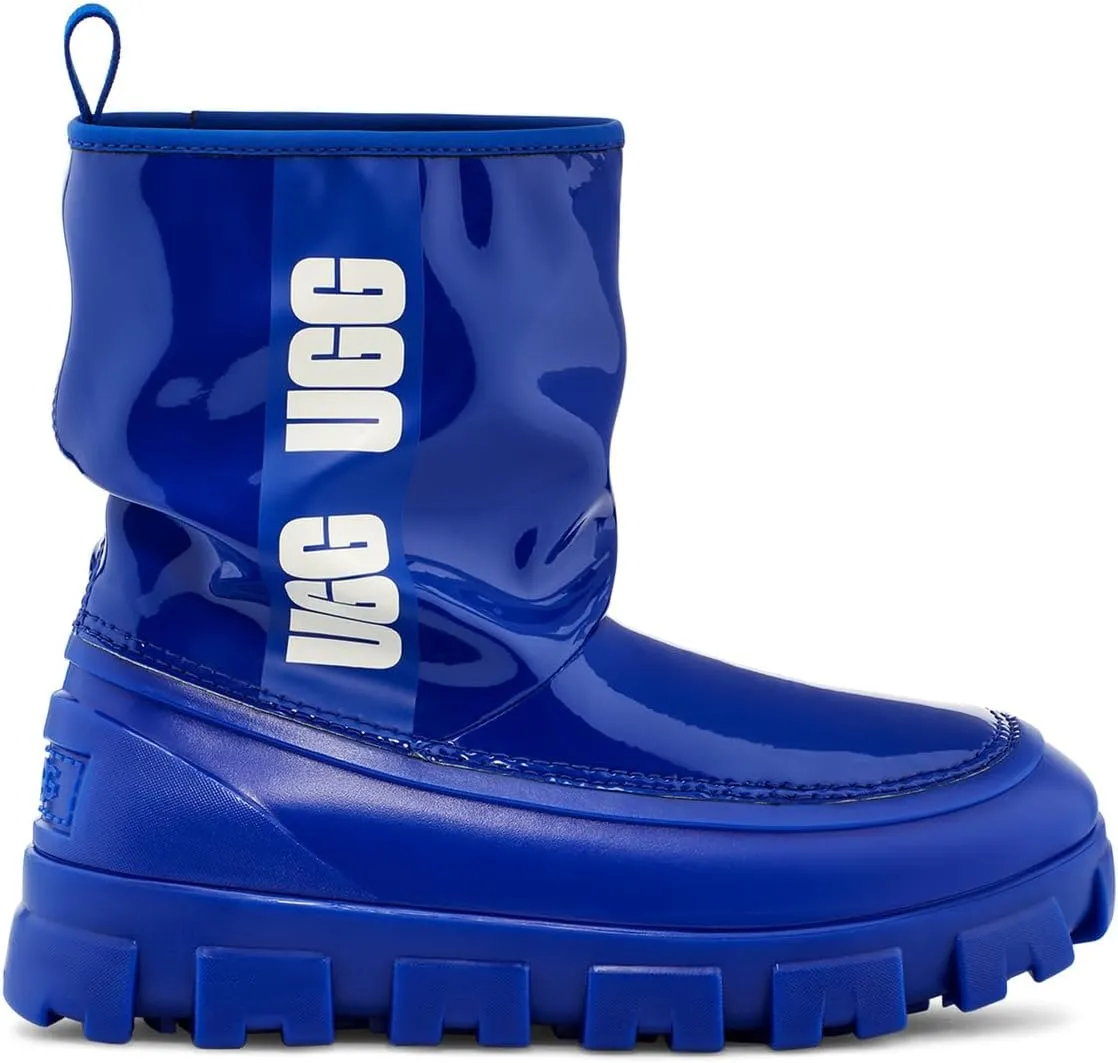 Classic Brellah Mini UGG Ankle Boots, Regal Blue