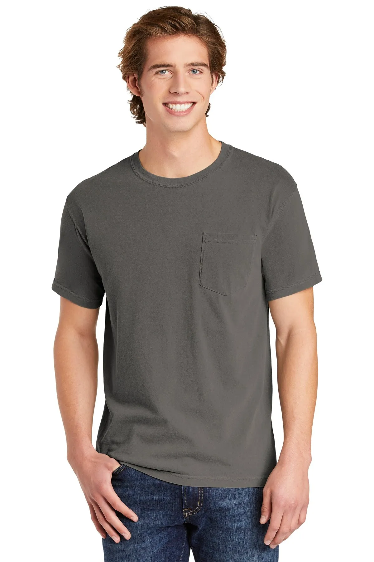 COMFORT COLORS ® Heavyweight Ring Spun Pocket Tee. 6030