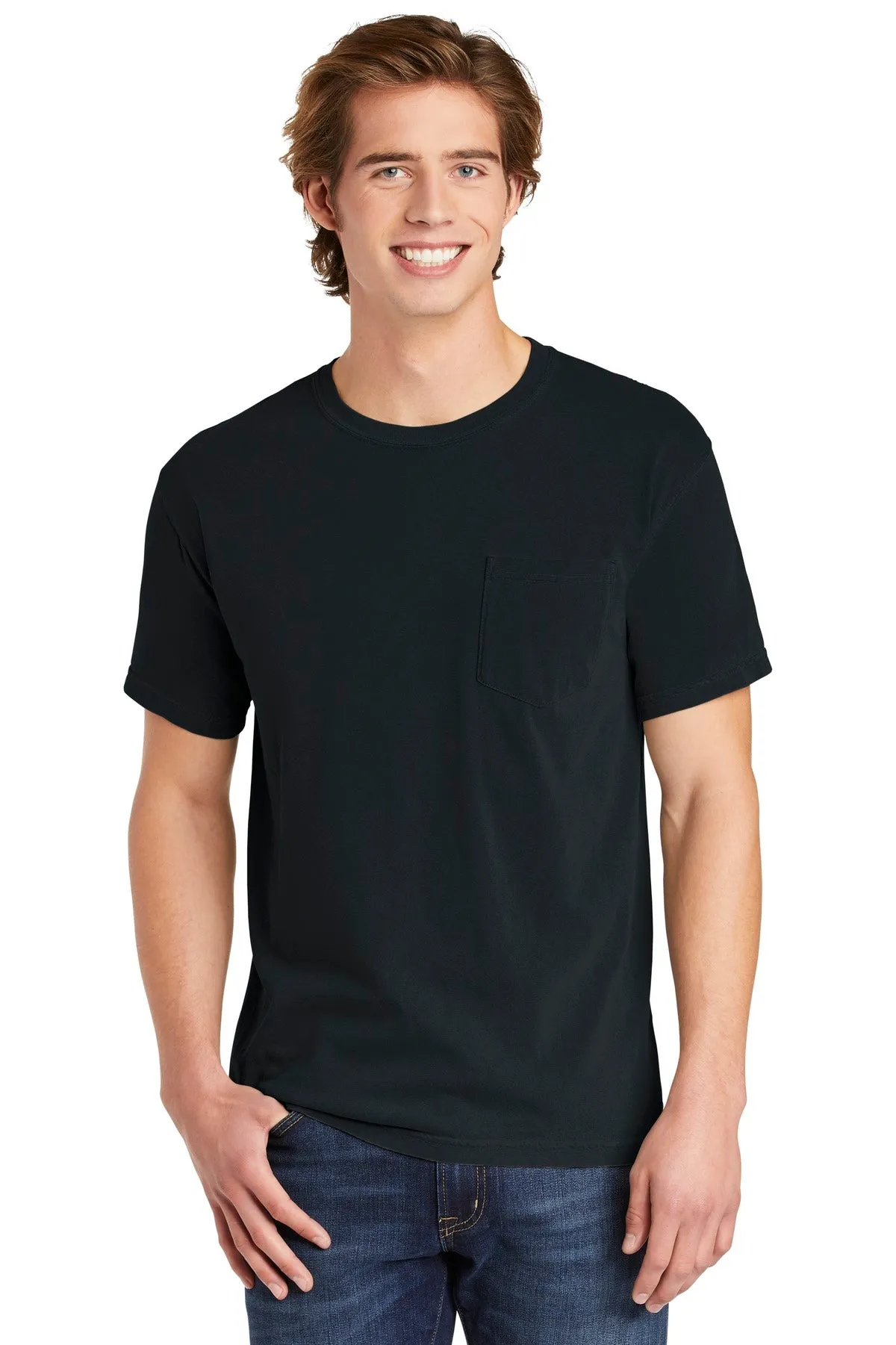 COMFORT COLORS ® Heavyweight Ring Spun Pocket Tee. 6030