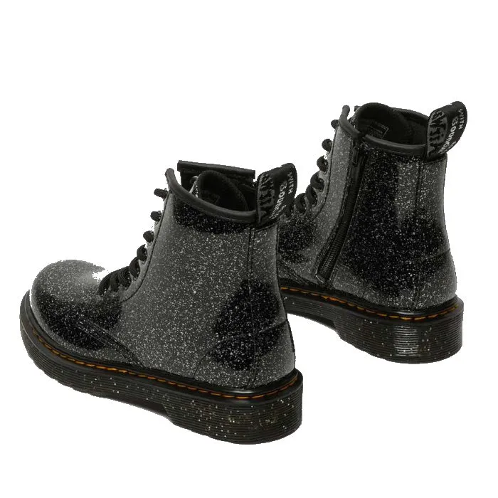 Dr Martens Kids - 1460 J Cosmic Glitter Black Boot LAST ONE UK 10