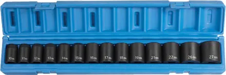 Grey Pneumatic 1412M 1/2" Impact Socket Set