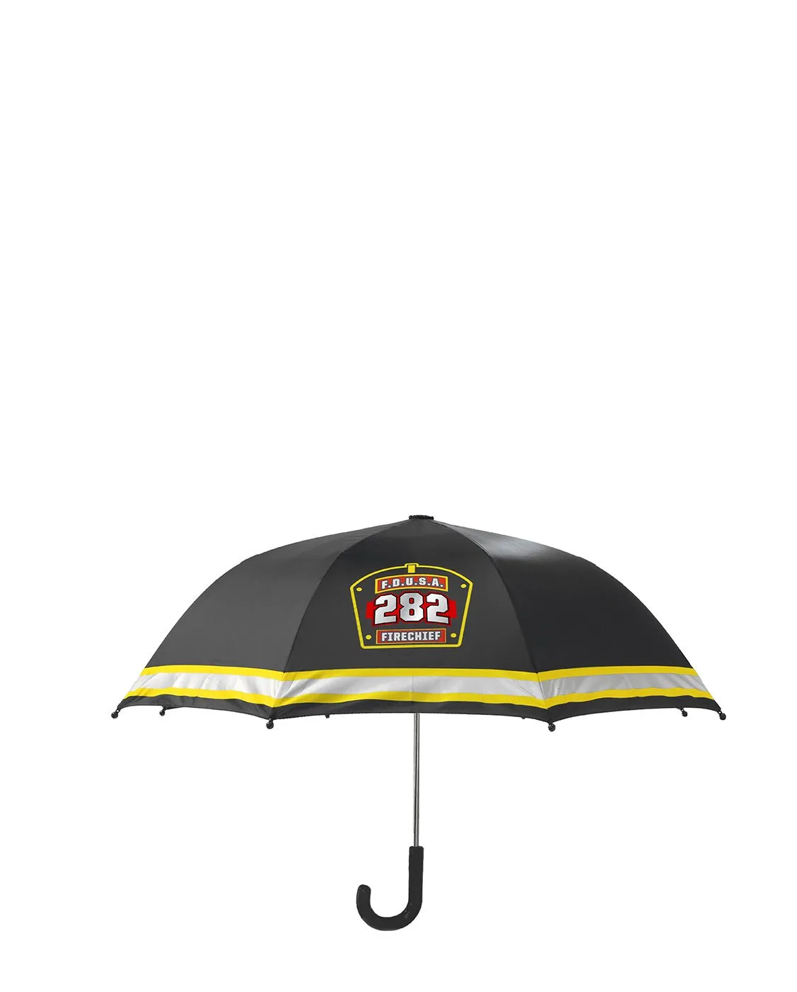 Kids 282 F.D.U.S.A. Firechief Umbrella - Black