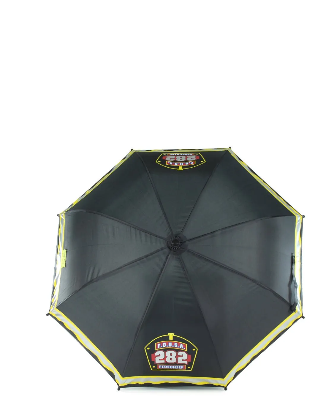 Kids 282 F.D.U.S.A. Firechief Umbrella - Black