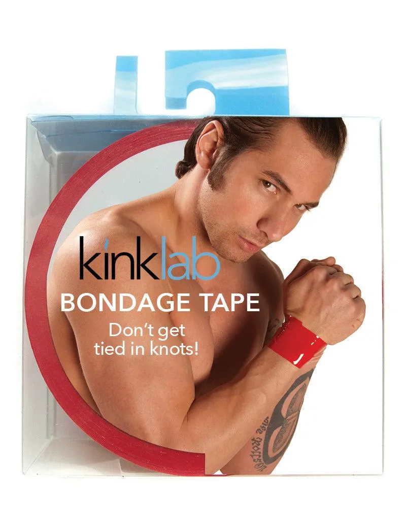 KinkLab Bondage Tape, Male Packaging