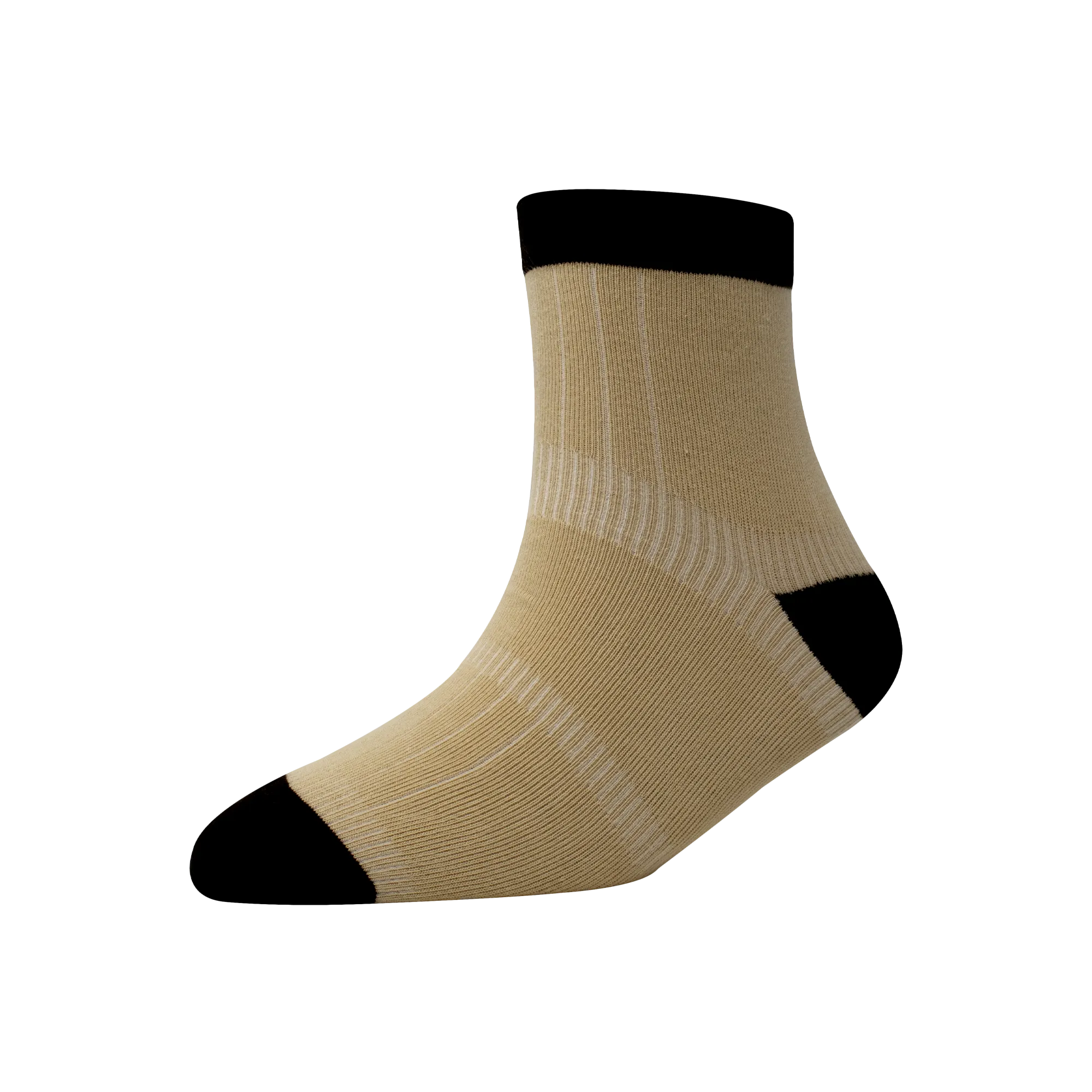 Men's YW-M1-244 Heal & Toe Misloop Ankle Socks