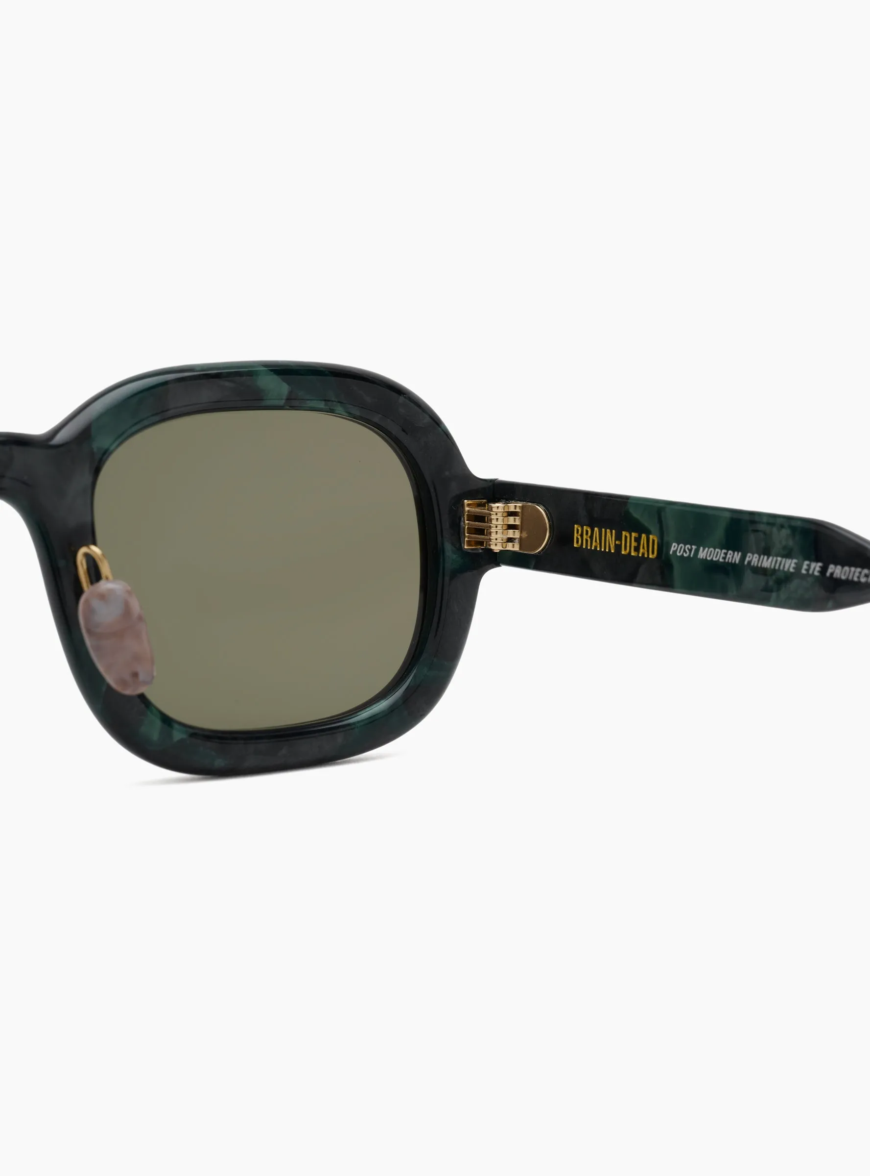 Newman Sunglasses Green Pearl