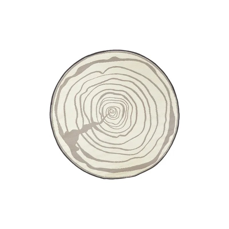 Round Outdoor Carpet - Growth Ring
