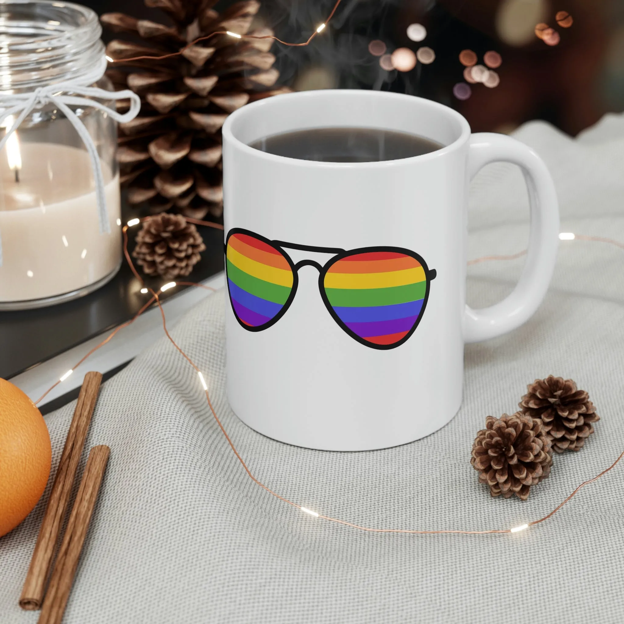Sun Glasses -Ceramic Mug 11oz