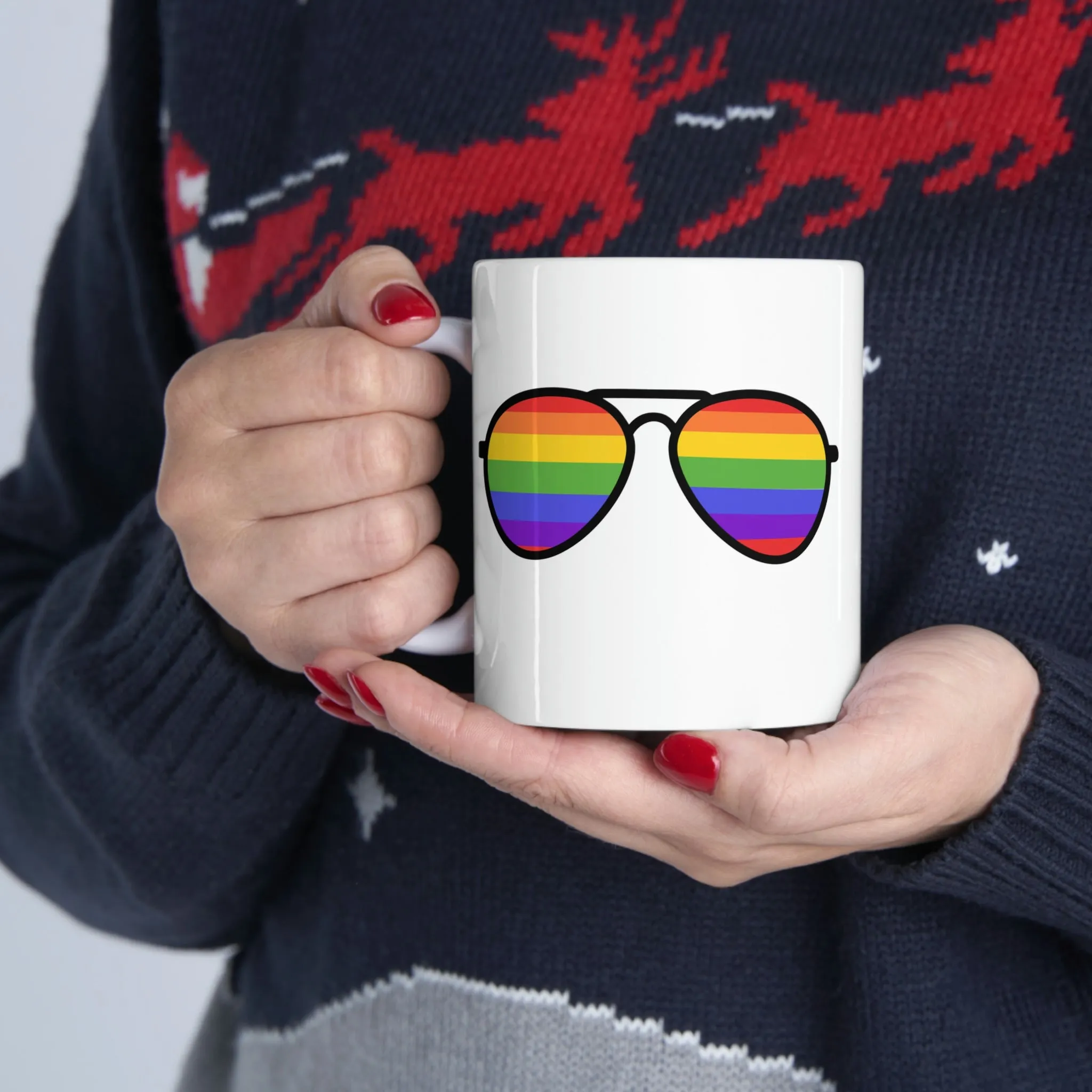 Sun Glasses -Ceramic Mug 11oz